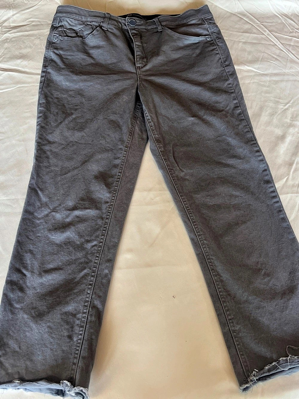 Democracy Ab'solution Skinny Pants in Gray/Blue sz 12